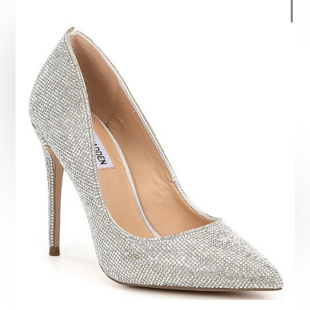 Steve Madden Daisie Heels - Crystal